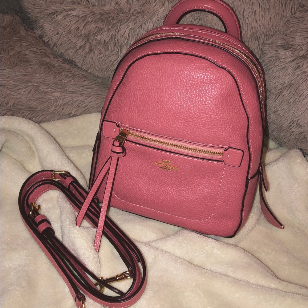 Coach Mini Pink Andi Backpack
